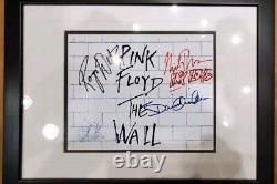 Pink Floyd The Wall Autographed Print Look