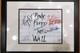 Pink Floyd The Wall Autographed Print Look