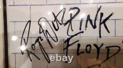 Pink Floyd The Wall Autographed Print Look
