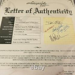Pink Floyd The Wall Framed SIGNED Double Album with COA