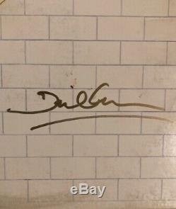 Pink Floyd The Wall LP Originally Autographed By Roger Waters And David Gilmour