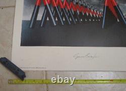 Pink Floyd -The Wall Marching Hammer- Roger Waters Plate Signed Lithograph