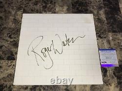 Pink Floyd The Wall Rare Roger Waters Signed Vintage Double Vinyl LP Record PSA