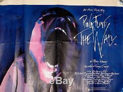 Pink Floyd The Wall Roger Waters Hand Signed British 1982 Quad Cinema Poster
