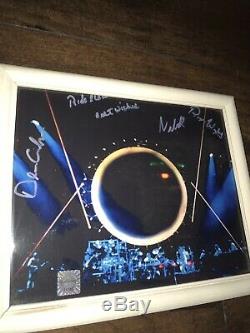 Pink Floyd Waters Gilmour Mason Wright Signed Photo Coa Hologram