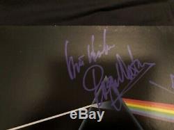 Pink Floyd Waters, Mason, Gilmore, Wright Signed'dark Side' Vinyl Album