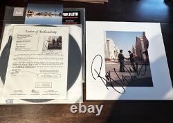 Pink Floyd Wish You Were Here, Hand Signed By Roger Waters. C. O. A/j. S. A