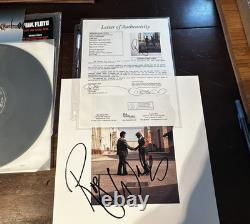Pink Floyd Wish You Were Here, Hand Signed By Roger Waters. C. O. A/j. S. A