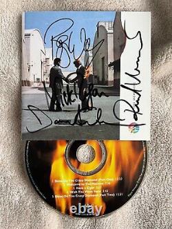 Pink Floyd Wish You Were Here Signed CD Roger Waters David Gimour Nick Mason