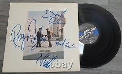 Pink Floyd Wish You Were Here Vinyl Lp Signed Autographed Very Rare