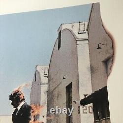 Pink Floyd Wish You Were Here artwork print signed by Storm Thorgerson