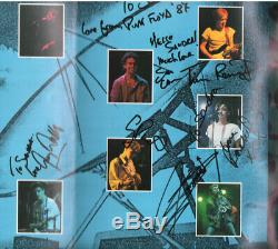 Pink Floyd (a Momentary Lapse Of Reason 1987) Signed Autographs