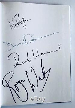 Pink Floyd group signed shine on Book gilmour wright all 4 rare epperson loa
