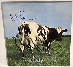 Pink Floyd signed Atom Heart Mother Album Roger Waters Nick Mason Beckett loa