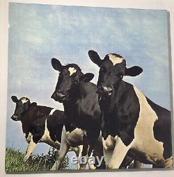 Pink Floyd signed Atom Heart Mother Album Roger Waters Nick Mason Beckett loa