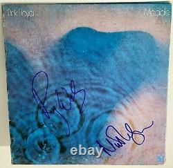 Pink Floyd signed Meddle Album Roger Waters Nick Mason autographed lp