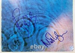 Pink Floyd signed Meddle Album Roger Waters Nick Mason autographed lp