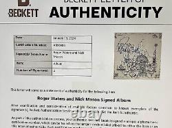 Pink Floyd signed Relics Album Roger Waters Nick Mason dual autographed lp