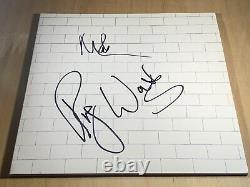 Pink Floyd signed The Wall Vinyl Lp X2 Roger Waters Nick Mason Proof