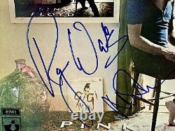 Pink Floyd signed Ummagumma Album lp Roger Waters Nick Mason Beckett loa