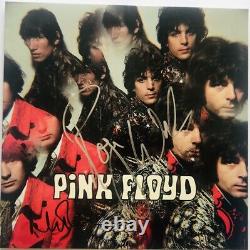 Pink Floyd signed album Roger Waters Nick Mason piper at the gates dawn fa loa