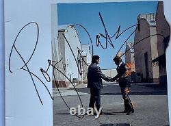 Pink Floyd signed album wish you were here Roger Waters Nick Mason fa loa