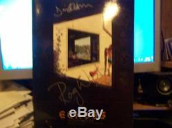 Pink Floyd signed autographed songbook roger and david only but NICE
