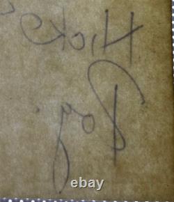 Pink Floyd signed cut ORIG LINEUP. RARE Syd Barret Signed + WATERS MASON WRIGHT