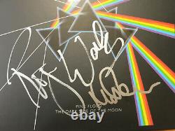 Pink Floyd signed lp Dark Side box set ACOA Exact Proof! Roger Waters Nick Mason