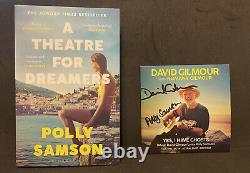 Polly Samson DAVID GILMOUR Yes I Have Ghosts signed CD PINK FLOYD with Book