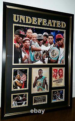 RARE FLOYD MAYWEATHER Signed Photo Picture Autographed Display