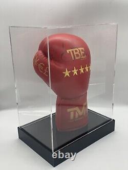 RARE Floyd Mayweather Signed Boxing Glove + COA + PROOF + CASE AUTOGRAPH TBE TMT