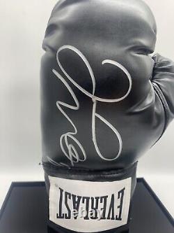 RARE Floyd Mayweather Signed Boxing Glove + COA + PROOF + CASE AUTOGRAPH TBE TMT