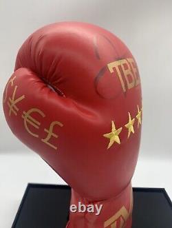 RARE Floyd Mayweather Signed Boxing Glove + COA + PROOF + CASE AUTOGRAPH TBE TMT