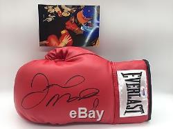 RARE Floyd Mayweather Signed Boxing Glove + PROOF + COA PSA AUTOGRAPH TMT TBE