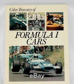 RARE! Peter Revson Signed & Inscribed Formula 1 Book From Floyd Patterson Estate