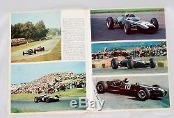 RARE! Peter Revson Signed & Inscribed Formula 1 Book From Floyd Patterson Estate