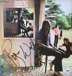 ROGER WATERS Autographed Signed UMMAGUMMA Vinyl Record Album PSA PINK FLOYD