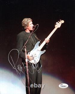 ROGER WATERS HAND SIGNED 8x10 COLOR PHOTO BEST POSE EVER PINK FLOYD JSA