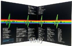 ROGER WATERS & NICK MASON Signed Pink Floyd DARK SIDE OF THE MOON Album LP BAS