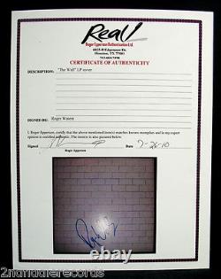 ROGER WATERS-PINK FLOYD-Autographed THE WALL Album Cover-EPPERSON COA