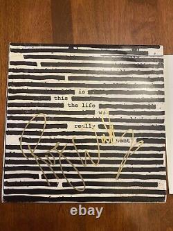 ROGER WATERS PINK FLOYD SIGNED AUTO Is This The Life We Really Want Album BAS