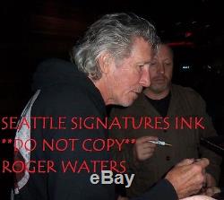 ROGER WATERS SIGNED BACK CATALOGUE FOLD OUT POSTER 15x21 PINK FLOYD PROOF