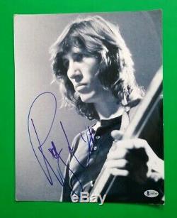 ROGER WATERS SIGNED PINK FLOYD IN CONCERT 11X14 PHOTO WITH BAS COA LOA psa jsa