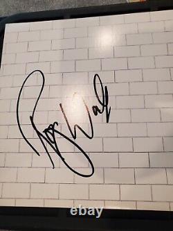 ROGER WATERS SIGNED PINK FLOYD THE WALL ALBUM FULL JSA LETTER proof