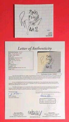 ROGER WATERS SIGNED PINK FLOYD THE WALL CD ALBUM WITH JSA COA LETTER psa bas