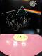 ROGER WATERS Signed (PHOTO PROOF) PINK FLOYD DARK SIDE OF THE MOON colored LP