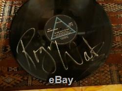 ROGER WATERS Signed PINK FLOYD DARK SIDE OF THE MOON (PHOTO PROOF)