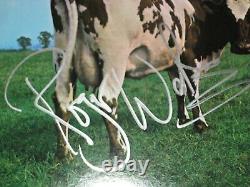 ROGER WATERS Signed Pink Floyd ATOM HEART MOTHER LP ALBUM COVER with Beckett LOA