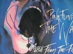 ROGER WATERS Signed Pink Floyd THE WALL 45 SLEEVE Beckett Authenticated & Encap